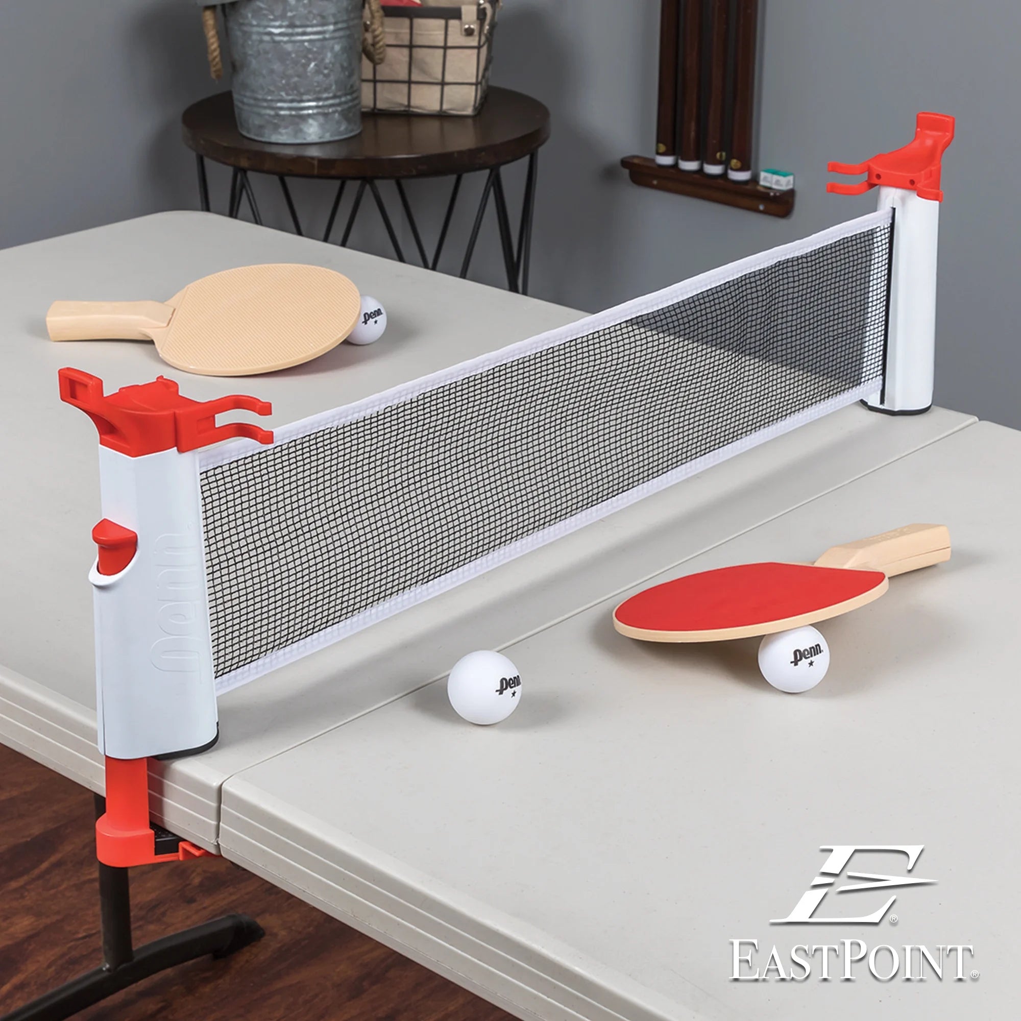 Ultimate Everywhere Table Tennis Set: Net, Posts, 2 Paddles & 3 Balls Included!