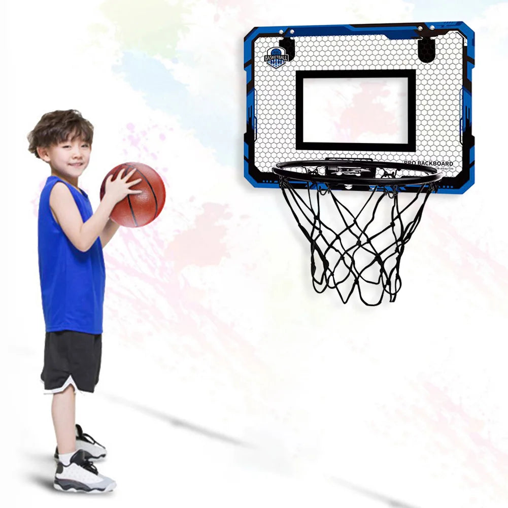 Mini Basketball Hoop Set - Wall-Mounted Indoor Training for Kids - Perfect for Home and Outdoor Fun!