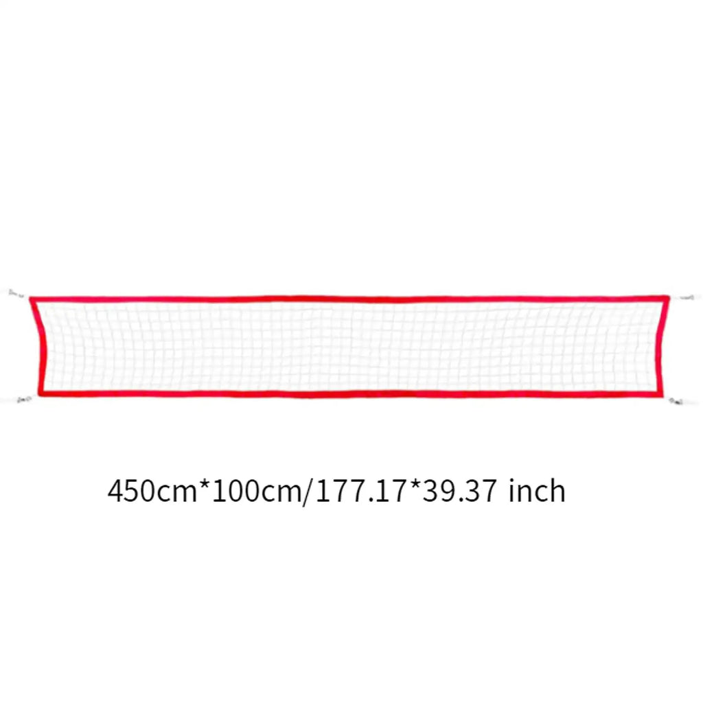 Portable Volleyball Net with Carrying Bag - 15ft x 3ft Folding Training Net for Indoor & Outdoor Fun!