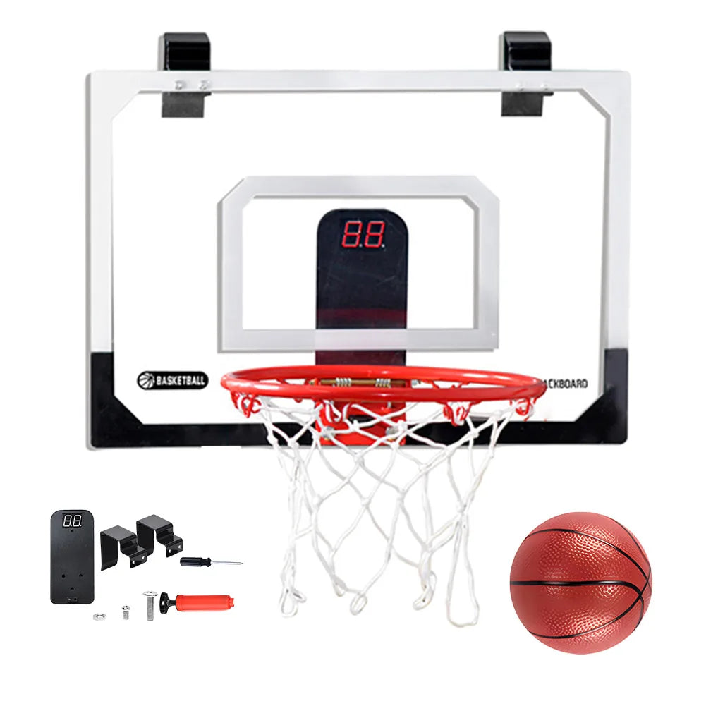 Mini Basketball Hoop Set - Wall-Mounted Indoor Training for Kids - Perfect for Home and Outdoor Fun!