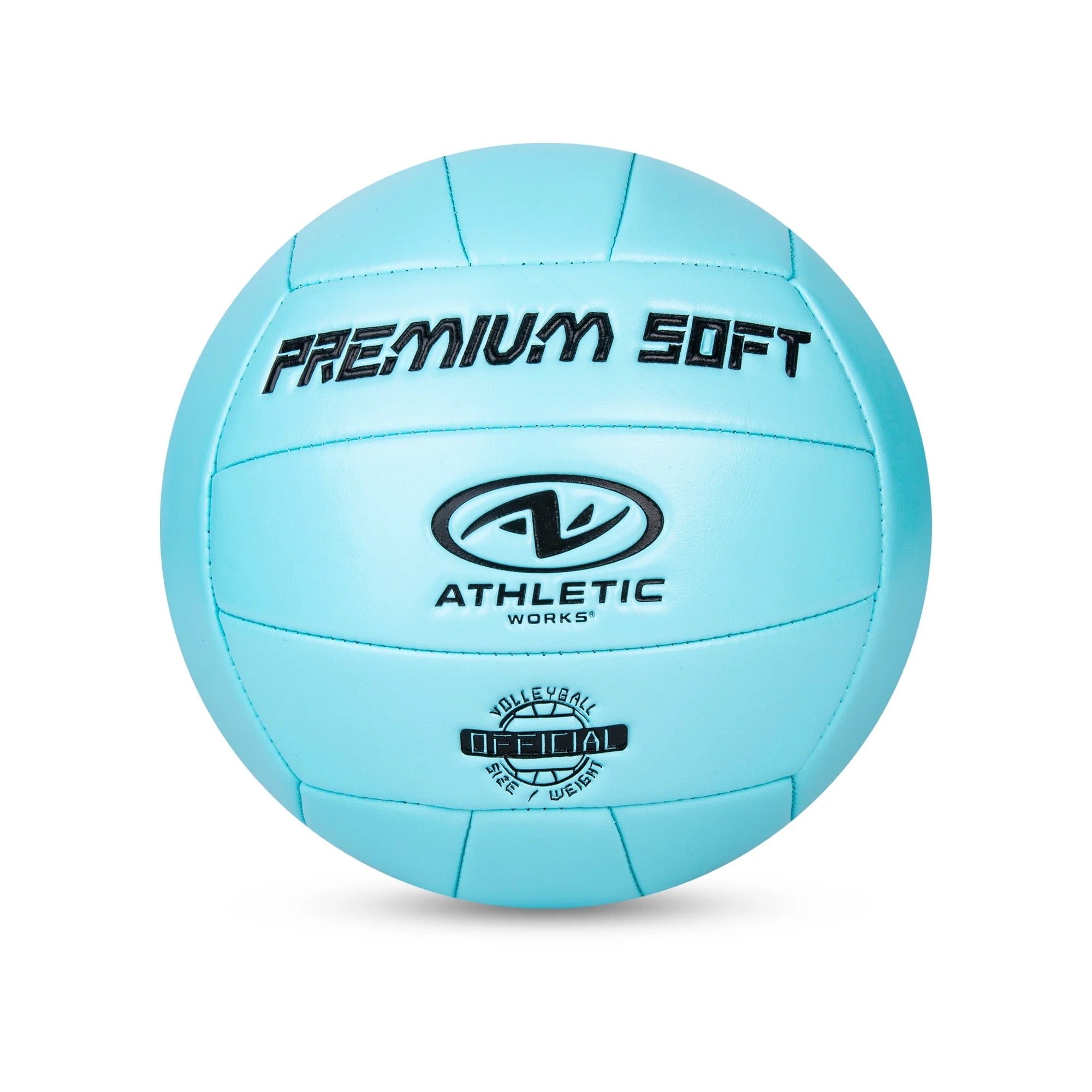 Premium Size 5 Soft Volleyball - Perfect for All Skill Levels, White