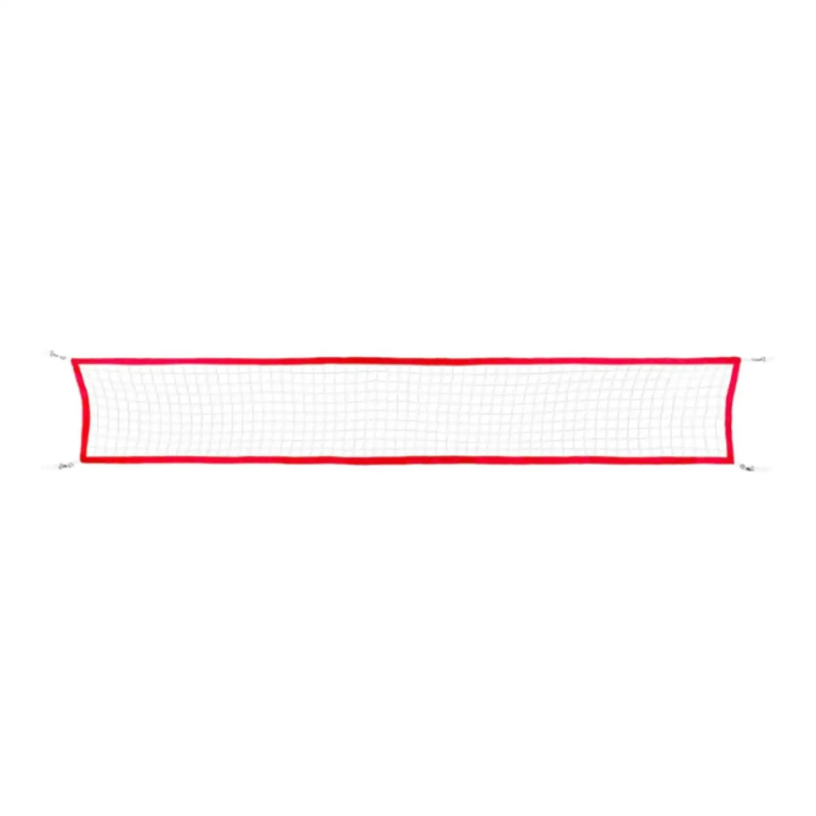 Portable Volleyball Net with Carrying Bag - 15ft x 3ft Folding Training Net for Indoor & Outdoor Fun!