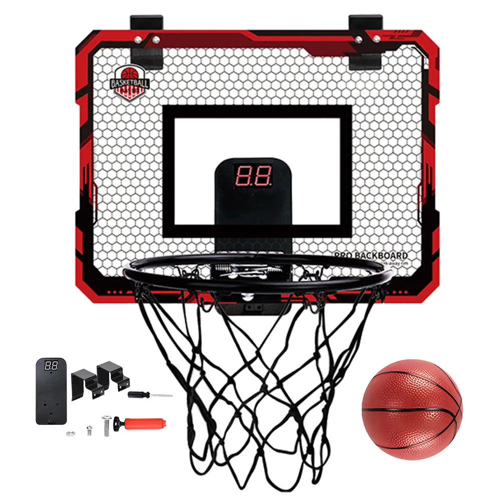 Mini Basketball Hoop Set - Wall-Mounted Indoor Training for Kids - Perfect for Home and Outdoor Fun!