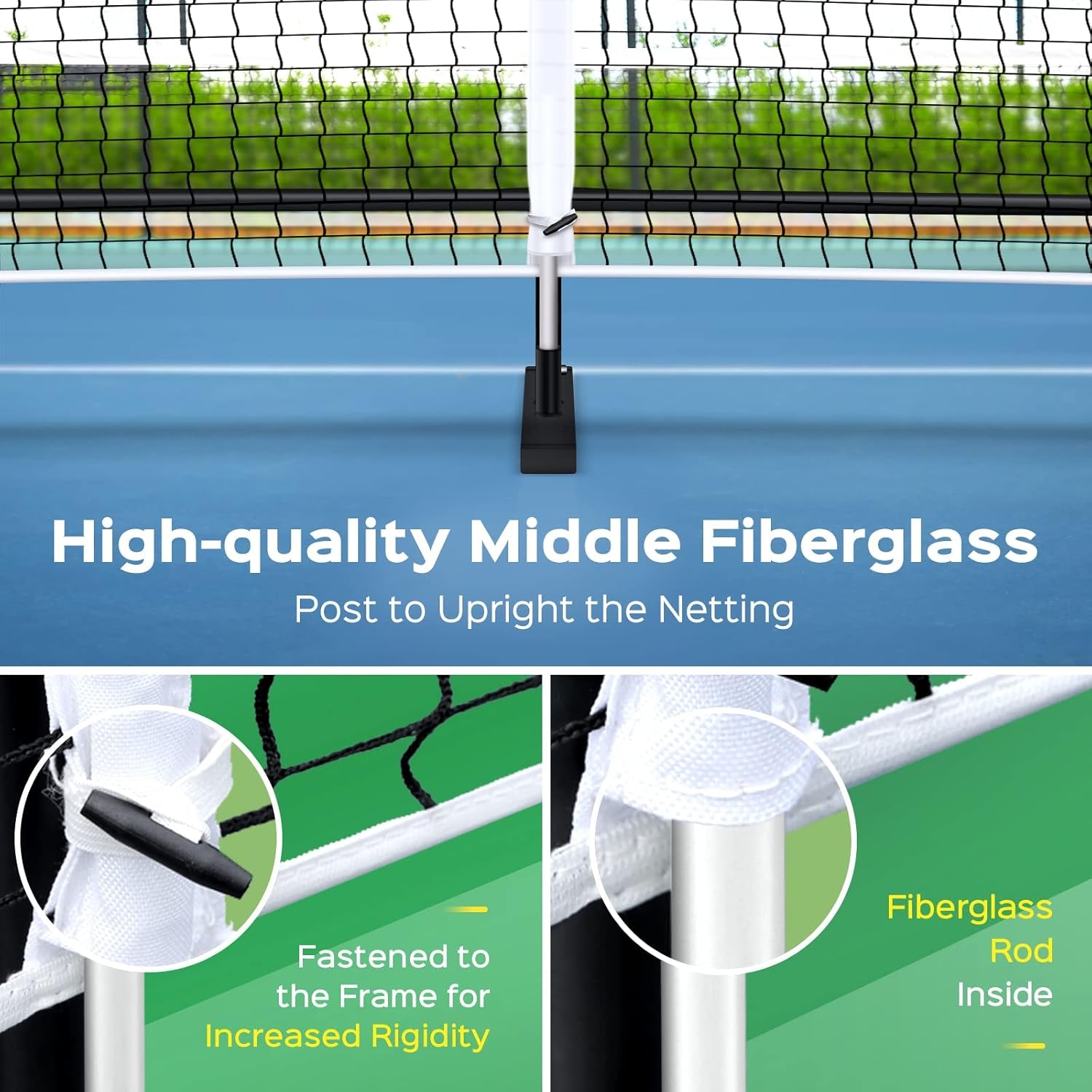 USAPA Approved Outdoor Pickleball Balls - High Elasticity & Durable, Available in Packs of 3, 6, 12, 36, or 100 for Tournaments